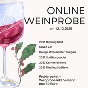 Online Weinprobe (Probierpaket)